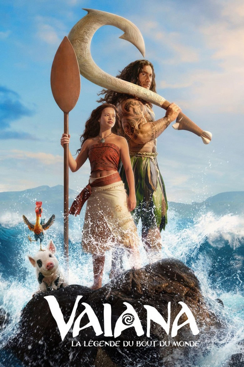 Affiche du film Vaiana, la légende du bout du monde