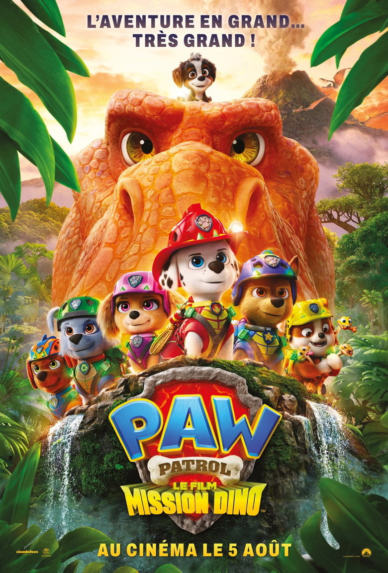 Affiche du film La Pat’ Patrouille : Le film mission Dino